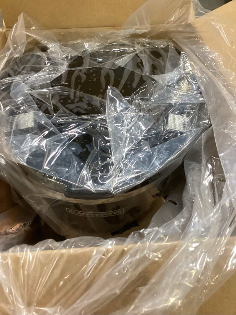 Condition photo showing Good Condition for BLACK+DECKER 12-Cup Digital Coffee Maker, Programmable, Washable Basket Filter, Sneak-A-Cup, Auto Brew, Water Window, Keep Hot Plate, Black Black coffeemaker