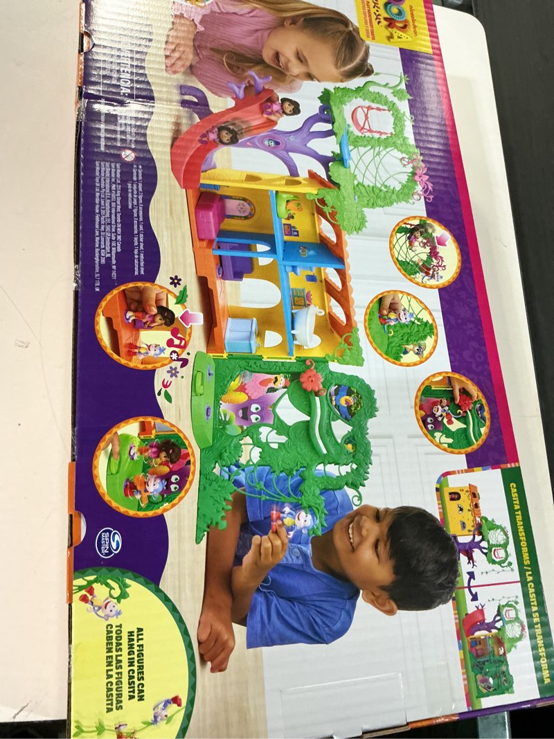 Condition photo showing New/Like New for Dora, Explore & Play Rainforest Casita Playset Rainforest Playset