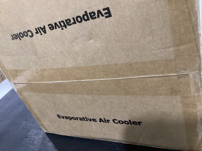Condition photo showing New/Like New for fancole windowless portable air conditioners with 6 ice packs, 12h smart timer for auto-off, 26ft remote, top fill dual tank, 3speeds evaporative air cooler, 70°auto swing swamp cooler air conditioner