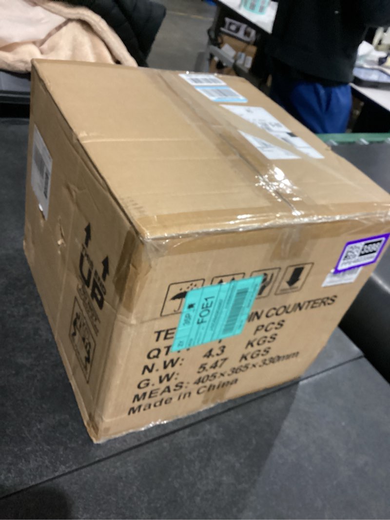 Condition photo showing New/Like New for Aneken Coin Counter and Sorter with TFT Display - Accurate Sorting Machine for 5 Denominations, Smooth Operation at Up to 300 Coins Per Minute, Ideal for Efficient Money Management Blue