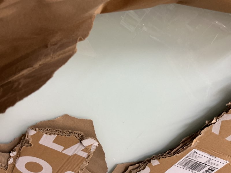 Condition photo showing Good Condition for Magnetic Glass Whiteboard 6'x4', 72"x48" Glass Dry Erase Board for Wall Mounted, Large Commercial Board Frameless for Office, Classroom & Home