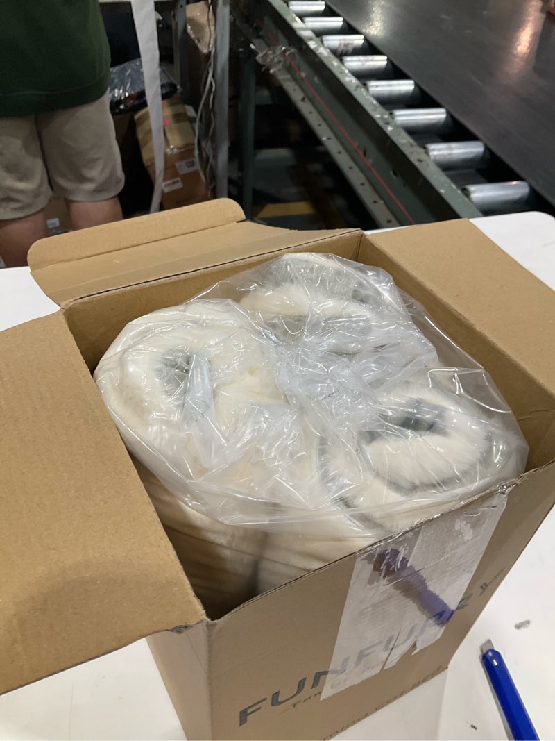 Condition photo showing New/Like New for Self Warming Cat Bed, Heating Cat Pad, Extra Soft Flannel Surface, Removable ? Washable, Thick Thermal Mat with Non-Slip Bottom (Ivory, 29" X 19") Ivory 29" X 19"