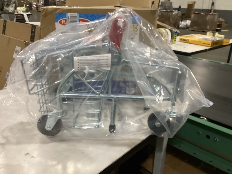 Condition photo showing New/Like New for Melissa & Doug Toy Shopping Cart With Sturdy Metal Frame