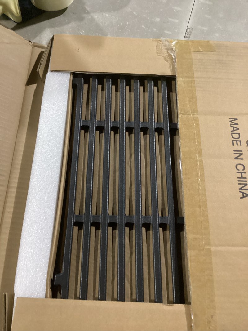 Condition photo showing New/Like New for 66095 66802 genesis ii grill grate replacement parts for weber genesis ii 300 series, weber genesis ii e-310 ii e-315 ii e-325 ii e-330 ii e-335 ii s-310 ii s-335 ii s-345 ii se-335 ii se-310 66805 18.8 x 26.5'' for 2pcs grates