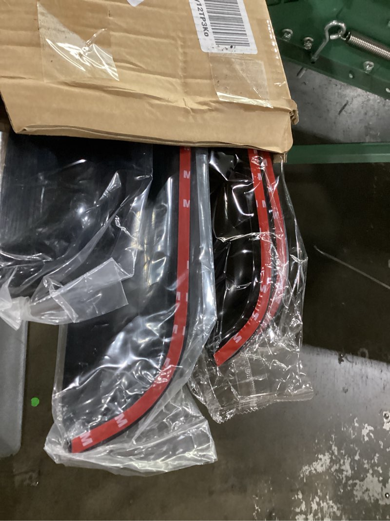 Condition photo showing Good Condition for window visors rain guards for 2018-2026 jeep wrangler jl & 2020-2026 jeep gladiator, out-channel window vent wind deflectors visors shades 2018-2024 jeep wrangler jl