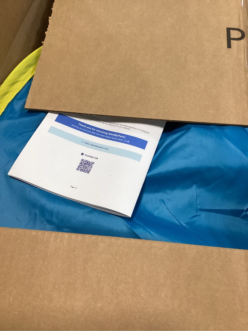 Condition photo showing Good Condition for baby pop up tent with integrated solar cooling fan | anti-uv baby tent for beach with upf 50 uv protection | baby beach pool | portable travel sun shade for baby | pop up pool (blue solid)