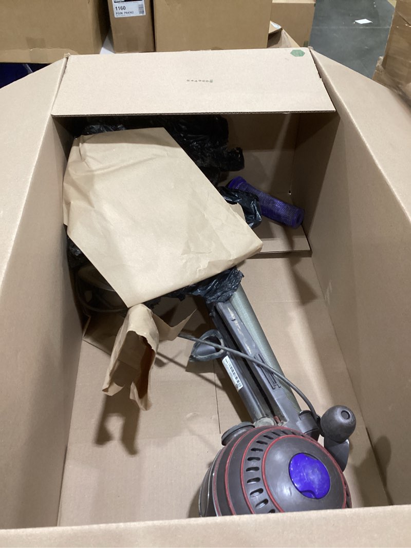 Condition photo showing As Is for dyson ball animal 3 upright vacuum, corded, 290aw, de-tangling motorbar cleaner head for all floors, 3 suction modes