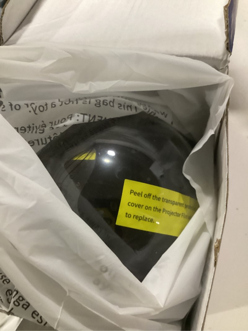 Condition photo showing New/Like New for COOLNIGHT Christmas Room Decor, 93 Lighting+3 Films Christmas Projector Christmas Stuff, Remote+Dimmable+360° Slient Nightlight for Baby Nursery, Christmas Room Decorations, Moon Projector (White)