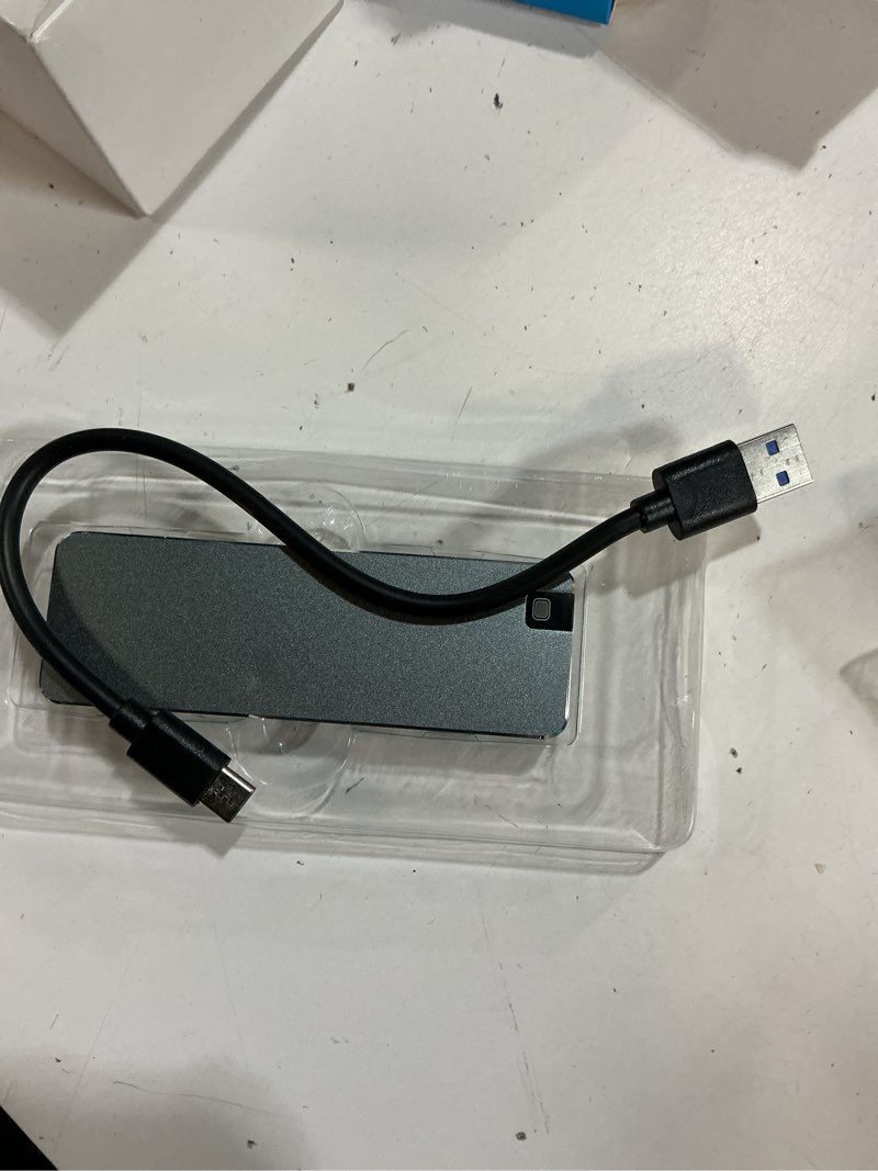 Condition photo showing Good Condition for 5-Star Aluminum Portable External Solid State Drive SSD 2TB, Read up to 500MB/s, USB-C, USB A 3.2 Gen 2, Waterproof, Dustproof (IP68), Shockproof, Pressure Resistant