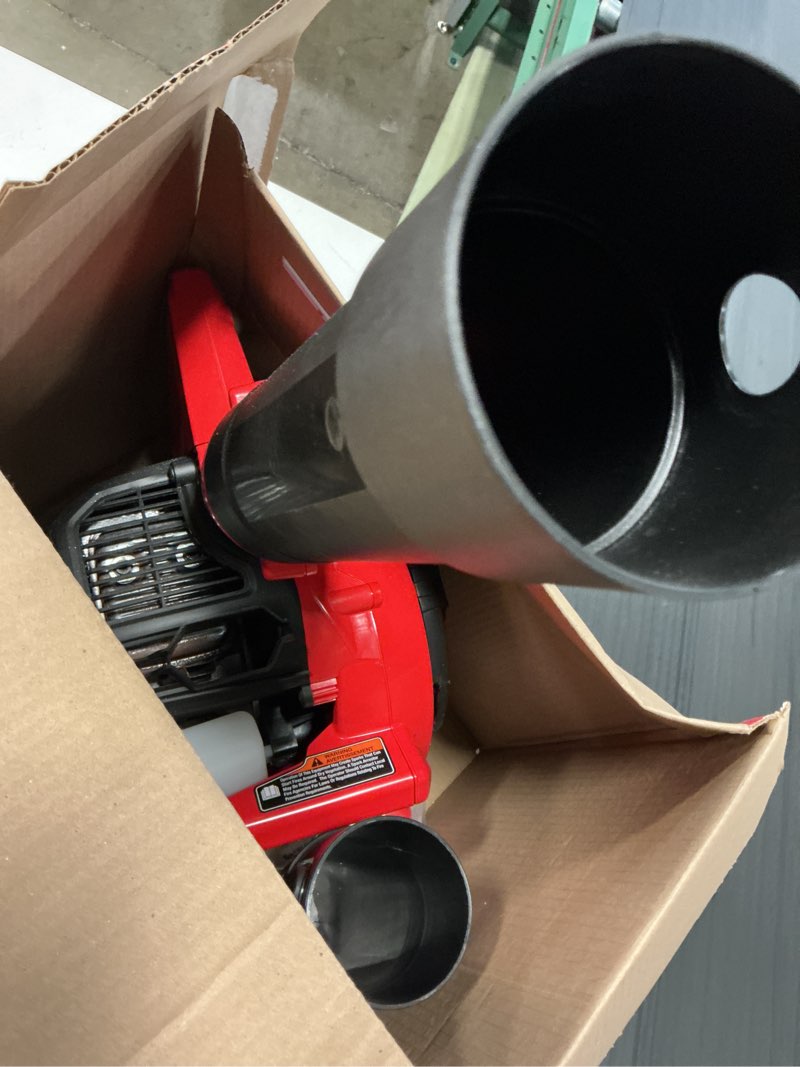 Condition photo showing As Is for craftsman cmxgaama25bl 200 mph 430 cfm gas handheld leaf blower