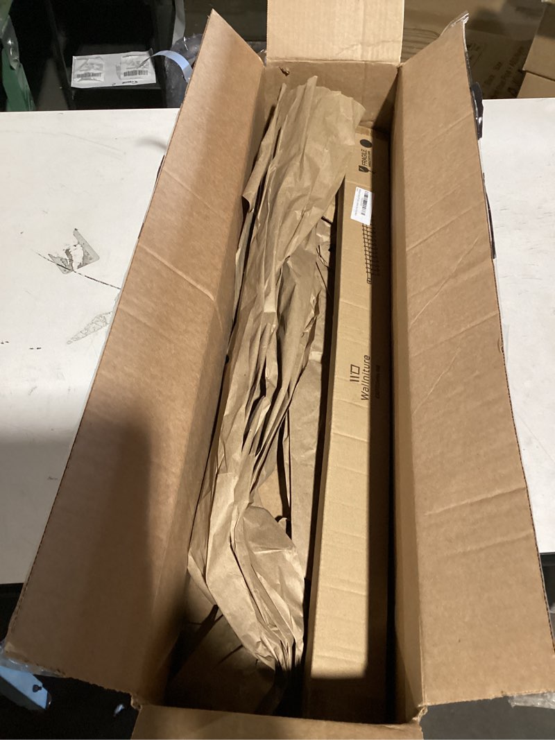 Condition photo showing Good Condition for Wallniture Casto 30" Gourmet Kitchen Rail with 15 S Hooks for Hanging Kitchen Utensils Set and Cookware, Iron, Frosty Black