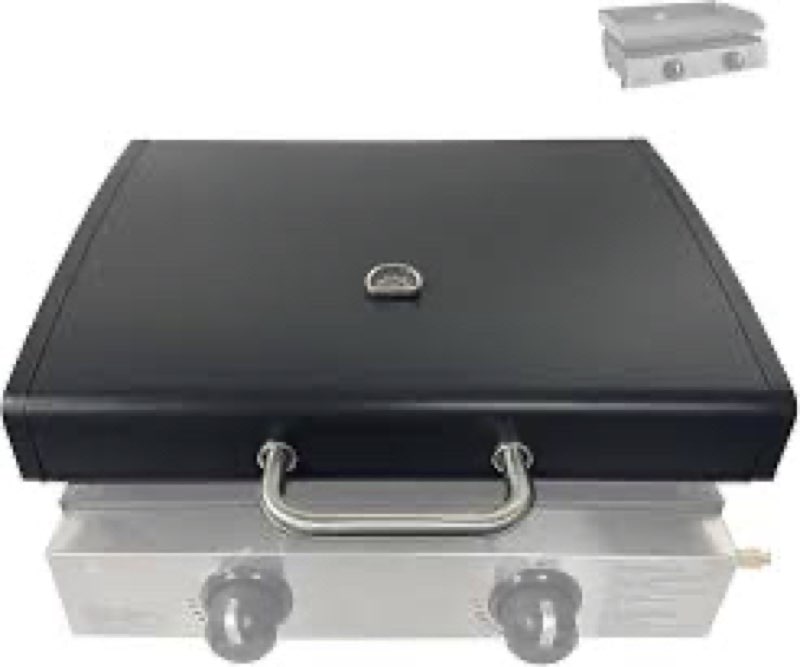 Upgrade Hinged Lid for Blackstone 1666 22 Inch Omnivore Griddles (2024 Model), Griddle Hard Cover Fl