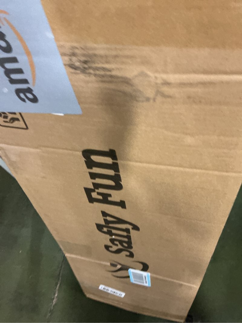 Condition photo showing New/Like New for Safly Fun Expandable Gymnastics Bar for Kids - Height Adjustable Junior Training Bar for Home, Folding Gymnastic Horizontal Bars Equipment Pink