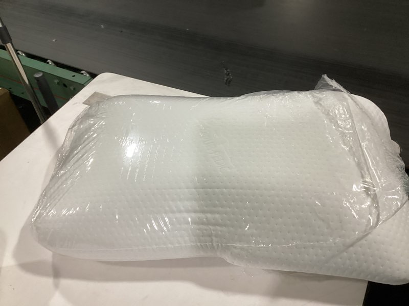 Condition photo showing New/Like New for Tempur-Pedic Memory Foam Symphony Pillow Luxury Soft Feel, Standard, White 1