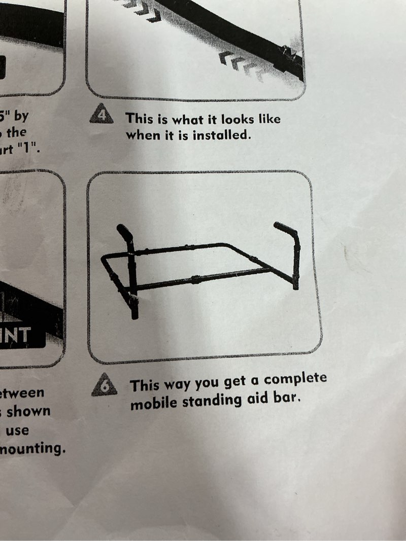 Mobile Standing Aid Bar