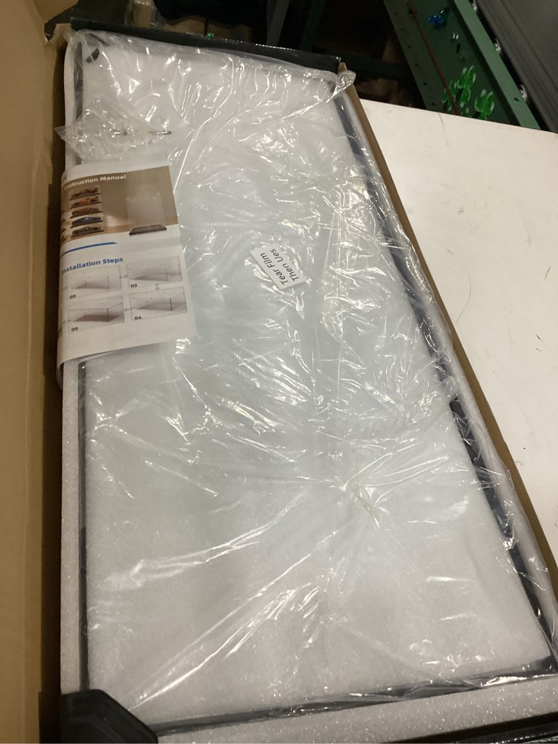 Condition photo showing New/Like New for acrylic display case compatible with lego technic mercedes-amg f1 w14 e 42171 performance model car kits, dust-proof display box compatible with lego f1, size: 26.77×11.81×6.69 inch (no model) compatible with lego mercedes 42171