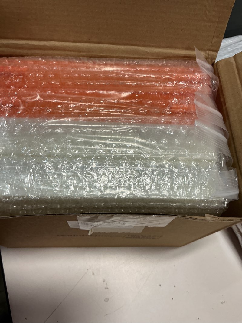 Condition photo showing New/Like New for 8 Pcs Microscope Slide Storage Box, Plastic Microscope Glass Slide Holder with Latch Lock for 25mm × 75mm Microslide (25place,3.94 x 3.15 x 1.26 Inches,Blue,Orange,White,Green) 3.94 x 3.15 x 1.26 Inches Blue,Orange,White,Green 8