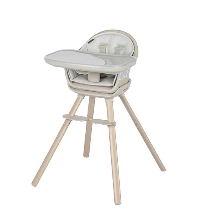 Maxi-Cosi Moa 8-in-1 High Chairs for Babies and Toddlers, Machine Washable Infant High Chair,...