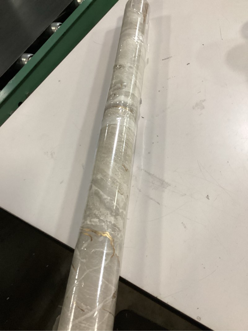 Condition photo showing Good Condition for veelike wide gold beige marble countertop contact paper waterproof kitchen countertop peel and stick marble contact paper 32''x354'' matte marble wallpaper peel and stick removable vinyl countertop 32" x 354"