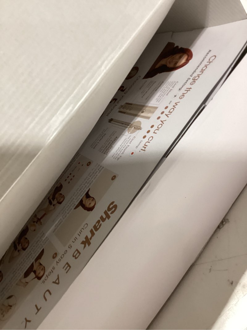 Condition photo showing New/Like New for shark hd430ref (refurbished) flexstyle air styling & drying system, powerful hair dryer brush & multi-styler with auto-wrap curlers, paddle brush, oval brush, concentrator attachment, stone (renewed)