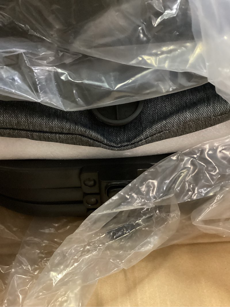 Condition photo showing Good Condition for 3 in 1 pet carrier stroller with detachable carrier, foldable dog & cat stroller for small/medium dogs up to 33 lbs, large storage bag, full window mesh, one-touch dual brake, car seat urban gray