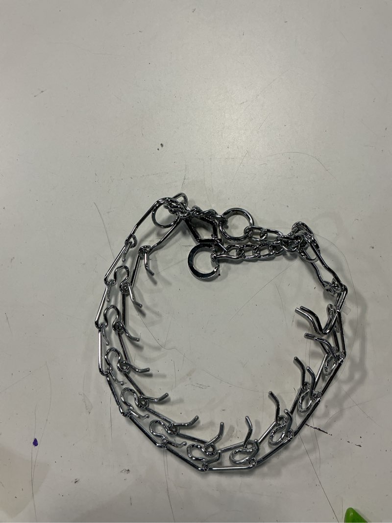 Condition photo showing Good Condition for herm sprenger pet supply imports chrome plated training collar with quick release snap for dogs