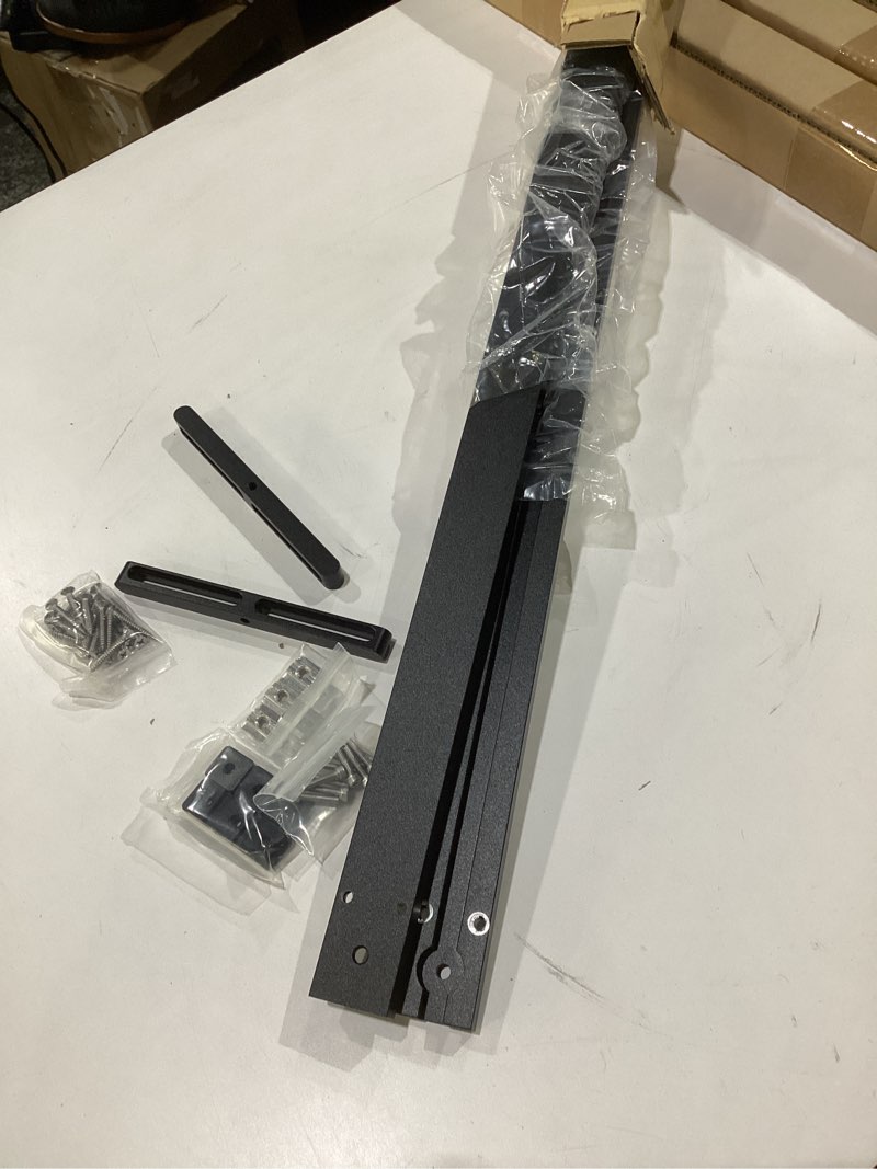 Condition photo showing Good Condition for interior bike rack single track 39 inch l track for vans trucks and suv t-nut included (front wheel holder), similar to stock photo