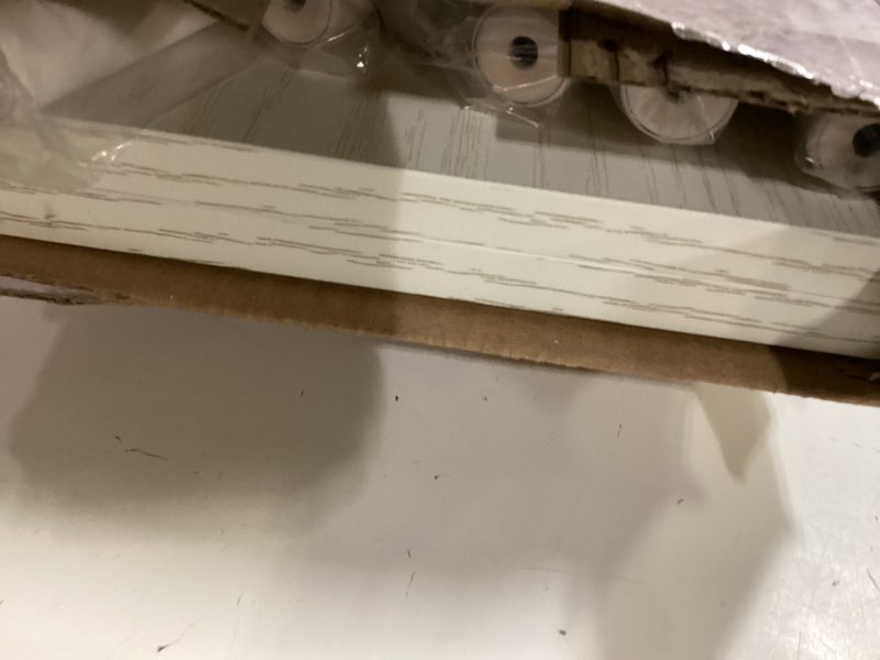 Condition photo showing New/Like New for jayrex bathroom organizer countertop corner shelf, 3 tier moveable organizer for make up, dresser table, desktop (white)