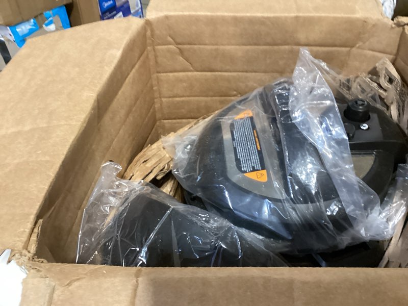 Condition photo showing As Is for instant pot duo crisp 11-in-1 air fryer and electric pressure cooker combo with multicooker lids that air fries, steams, slow cooks, sautés, dehydrates, & more, free app with over 800 recipes, 6 quart 6 qt