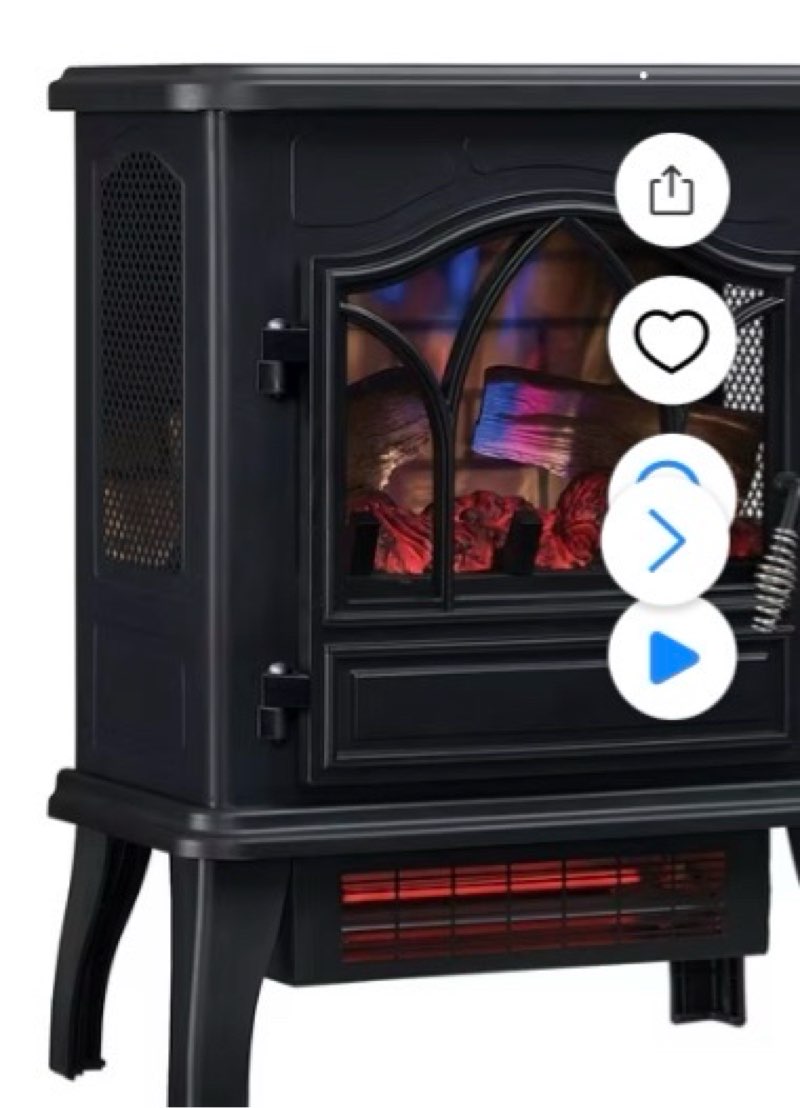 duraflame® Infrared Quartz Electric Fireplace Stove Heater