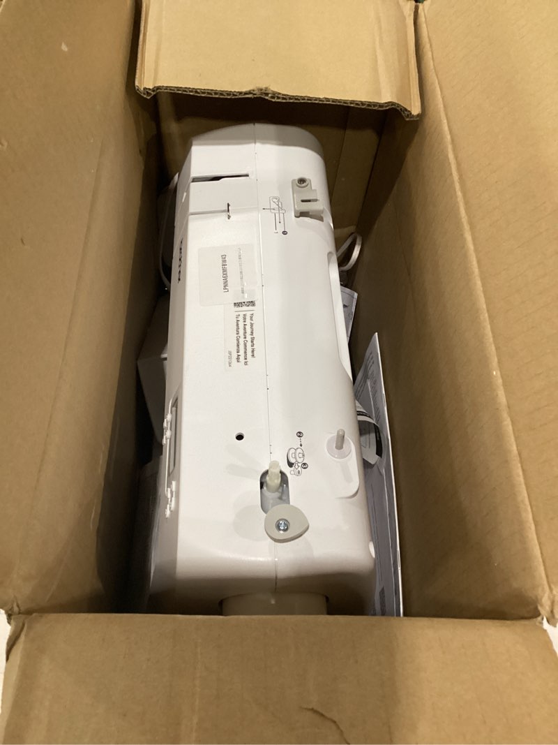 Condition photo showing As Is for Brother CS5055 Computerized Sewing Machine, 60 Built-in Stitches, LCD Display, 7 Included Feet, White New Model: CS5055