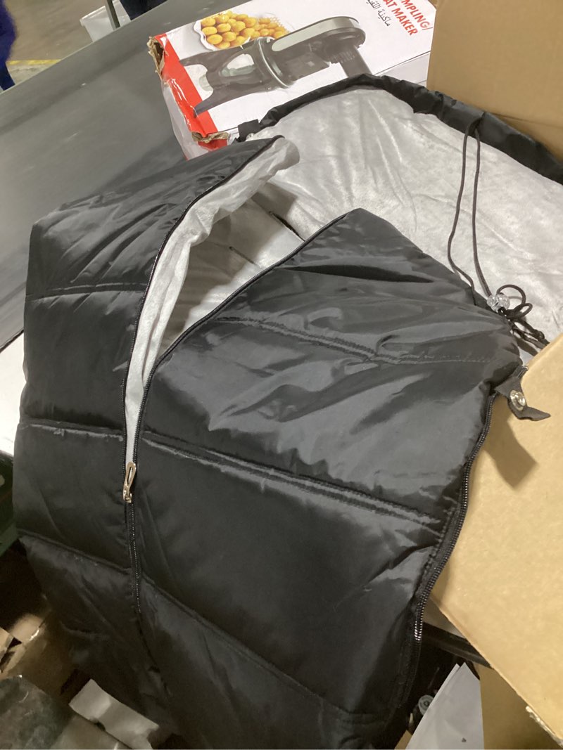 Condition photo showing Good Condition for similar to cozyme winter stroller blanket evolution, stroller footmuff, 3-in-1 waterproof toddler stroller bunting bag fits most pushchairs and joggers, central open, reflective strip design, 6m - 36m, black toddler elfin black beige