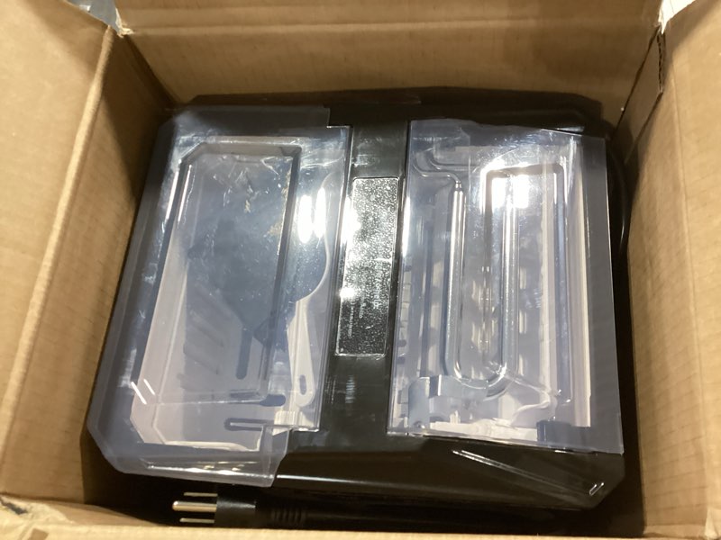 Condition photo showing Good Condition for aeitto ice makers countertop, 9 ice cubes release in 6 mins, 26lbs/24h, 2 sizes of bullet ice machine,self-cleaning portable ice maker with ice scoop and basket for home kitchen office bar rv, black 26lbs-black
