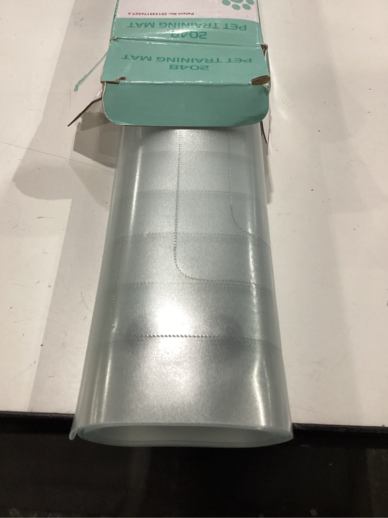 Condition photo showing Good Condition for SEERWAY Scat Pet Shock Mat Indoor, Safe Shock Training Pads for Dogs and Cats, Electric Repellent Mat Keeps Pets Off Couch, Sofa, Counter Top, 3 Training Modes, 48"x20" Rectangular, Battery Operated 48"x20" Large