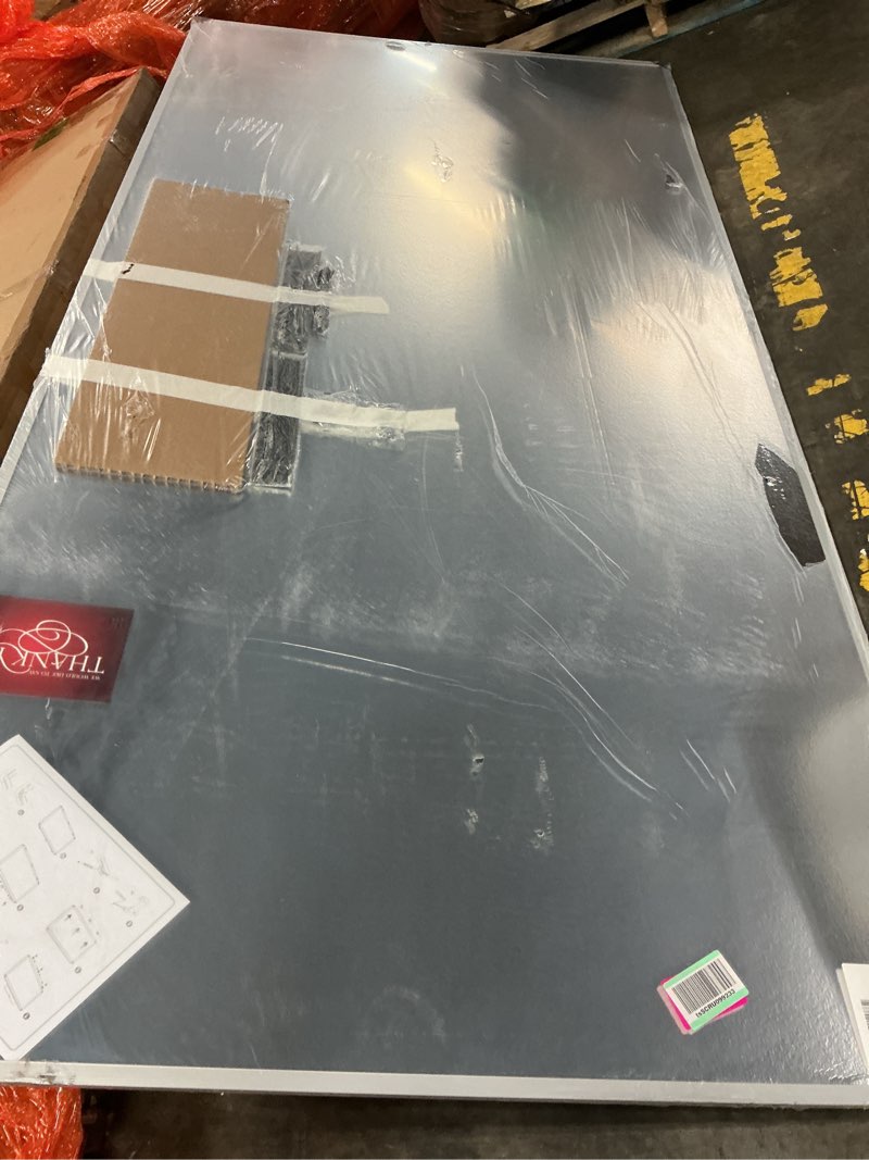 Condition photo showing Good Condition for VIZ-PRO Dry Erase Board/Magnetic Whiteboard, 8' x 4', Silver Aluminum Frame