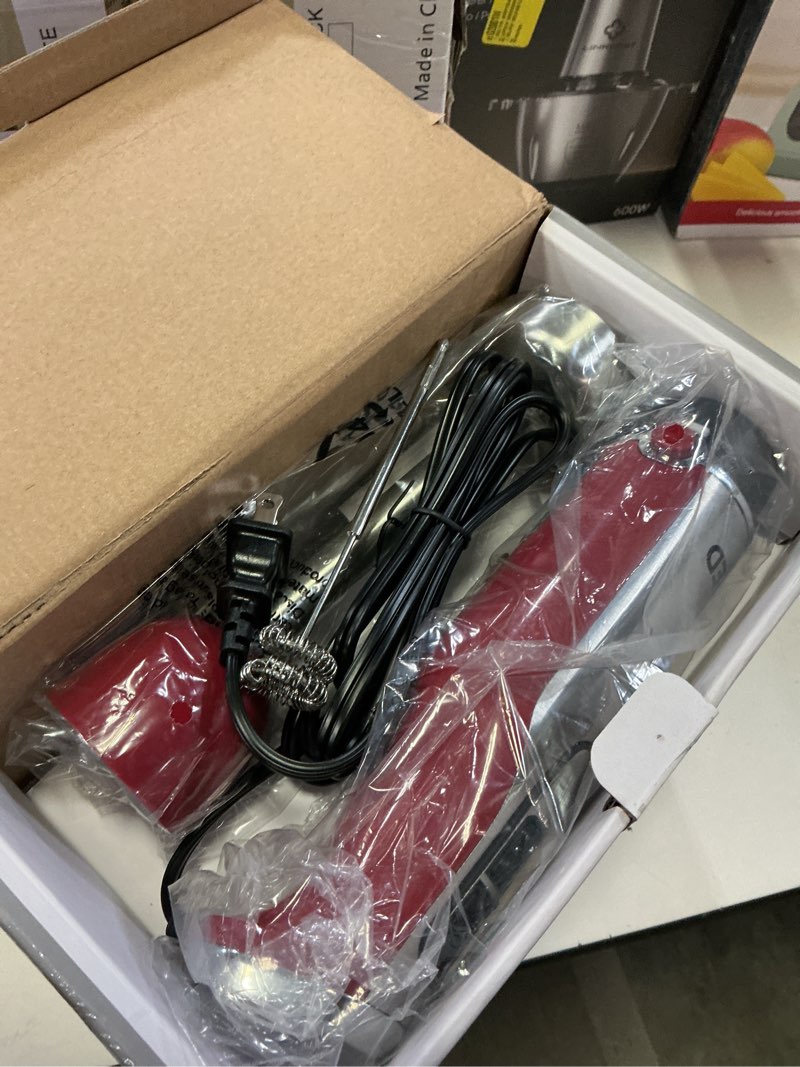 Condition photo showing Good Condition for gped hand blender, 5-in-1 immersion hand blender,12 speed turbo mode stick blender for make smoothie, milk shakes,juice ,sauces