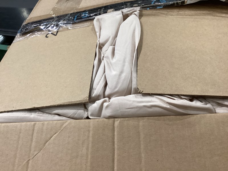 Condition photo showing Good Condition for bedsure light brown oversized king duvet cover - 3 pieces prewashed cotton-like polyester soft bedding set, includes 1 duvet cover 120x98 inches with zipper closure & 2 pillow shams, no comforter 02 - light brown (no comforter) oversized king (120" x 98")