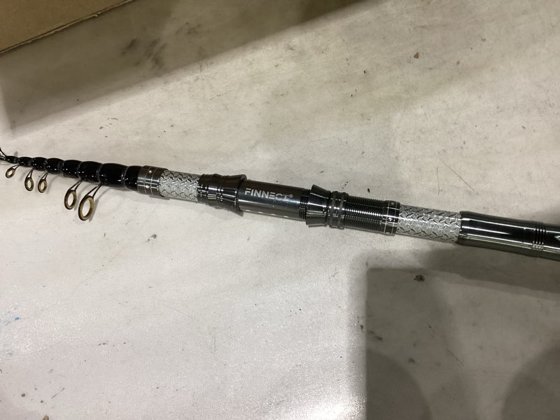 Condition photo showing Good Condition for telescopic fishing rod - lightweight 42t carbon fiber portable travel rod for freshwater river fishing, beginner & kid friendly 5.9ft/6.9ft/7.9ft/8.9ft/9.9ft/10.9ft 3.0m/9.9ft