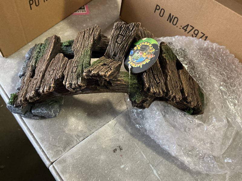 Condition photo showing New/Like New for Underwater Treasures Wooden Bridge