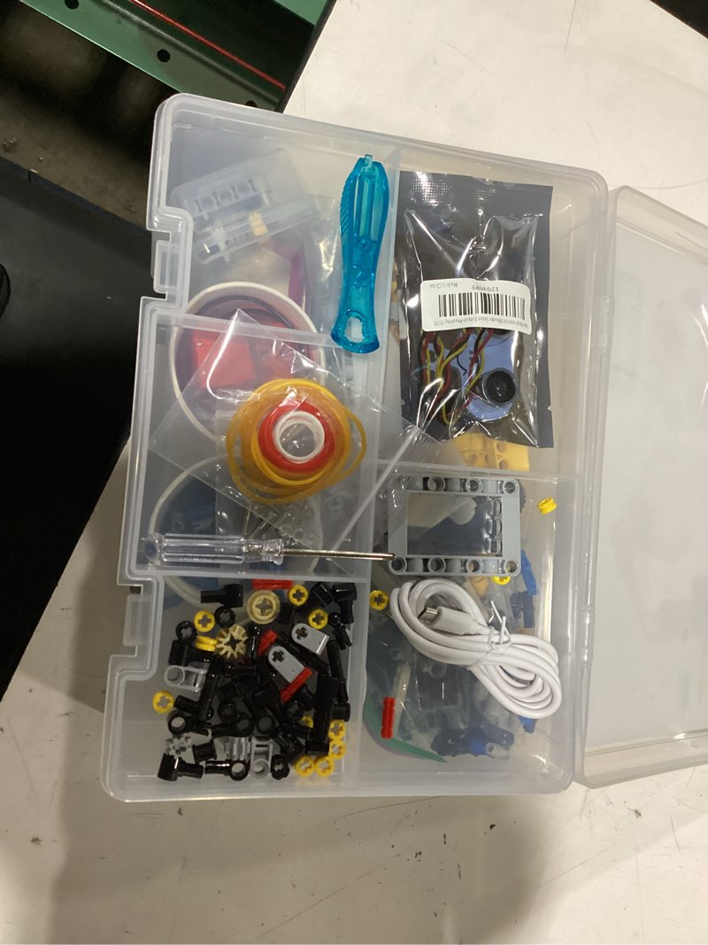 Condition photo showing New/Like New for elecfreaks microbit 32 in 1 wonder sensor kit, makecode programmable learning kit with building bricks/sensors/wukong expansion board(without micro:bit)
