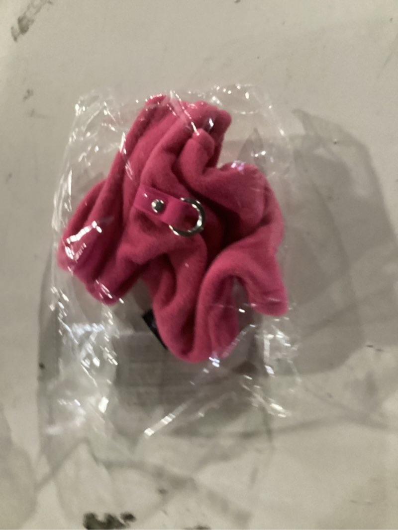 Condition photo showing New/Like New for Sucrain Dog Fleece Vest Soft Pet Jacket with Leash O-Ring Winter Warm Pet Pullover Coat for Small Dog (Hot Pink, Medium) Pink Medium