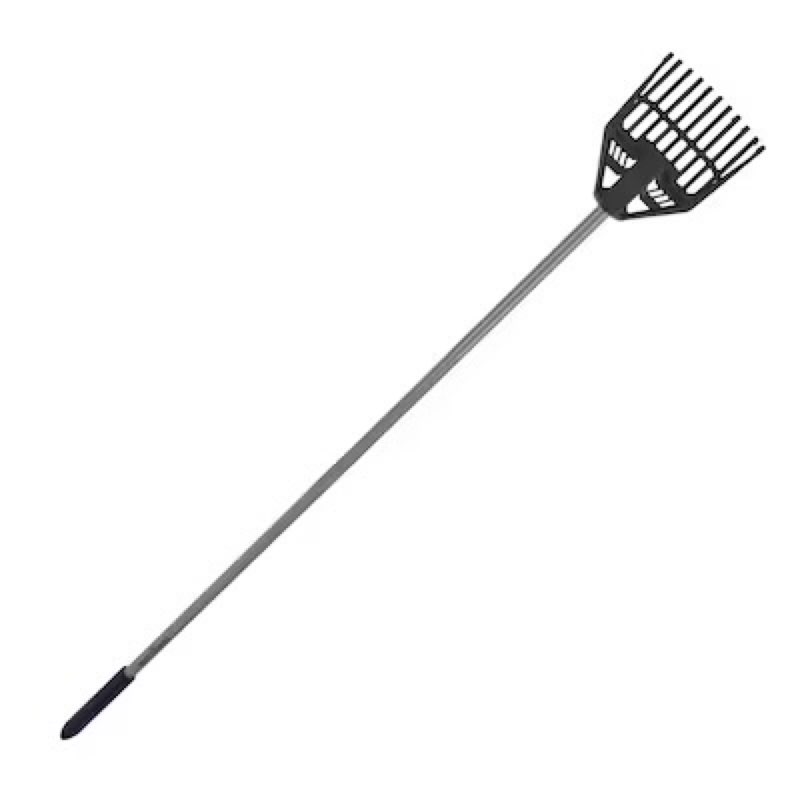project source 8-in plastic shrub rake with steel handle