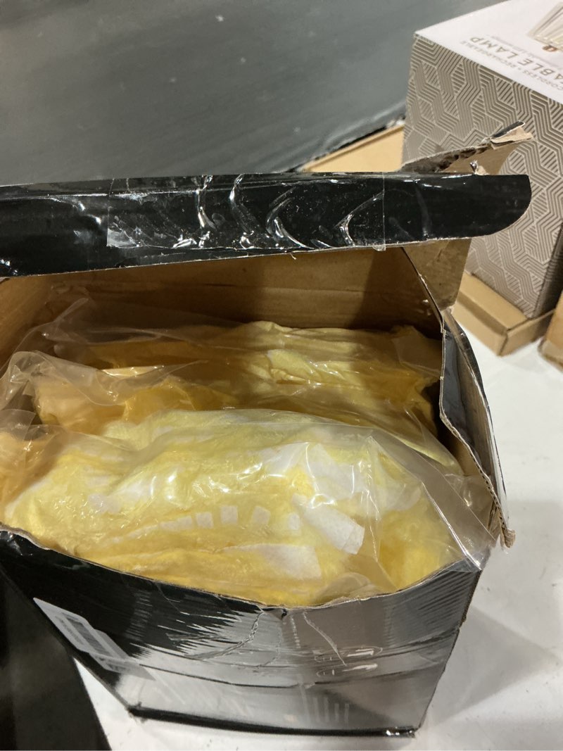 Condition photo showing Good Condition for 60 count heavy duty duster refills for swiffer, multisurface 360° larger size dusters with 4x microfibers, unscented disposable dusters for cleaning home, blinds, fans, corners (only duster) yellow 60 count