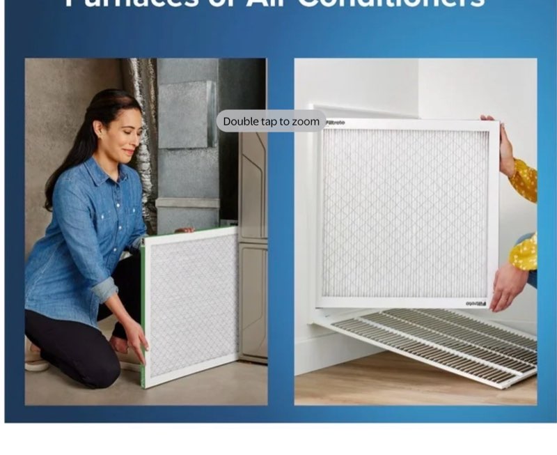 filtrete 20x21.5x1 hvac furnace air filter, mpr 700 merv 8, dust, pollen, and pet dander reduction set 3