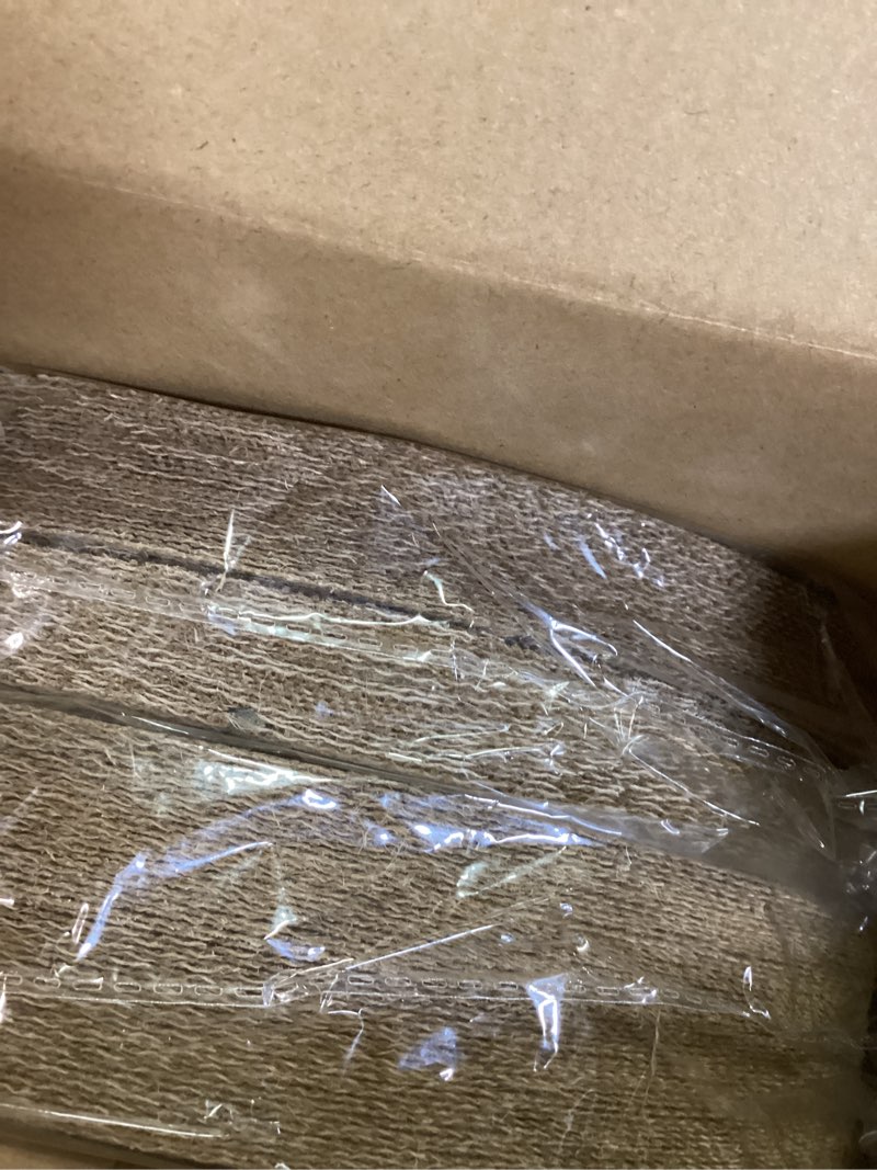 Condition photo showing New/Like New for mifoci 100 pieces fall burlap placemats, burlap round reusable placemats brown table mats circle rustic table decorations for wedding christmas dinner holiday farmhouse supplies(11.8 inches)