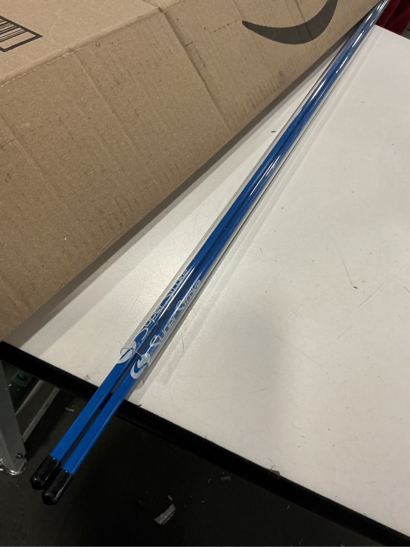 Condition photo showing Good Condition for SuperStroke Golf Alignment Sticks 45" Fiberglass Rods, Full Swing Training Aid Kit, Help's with Posture Correction and Shot Accuracy Blue 45