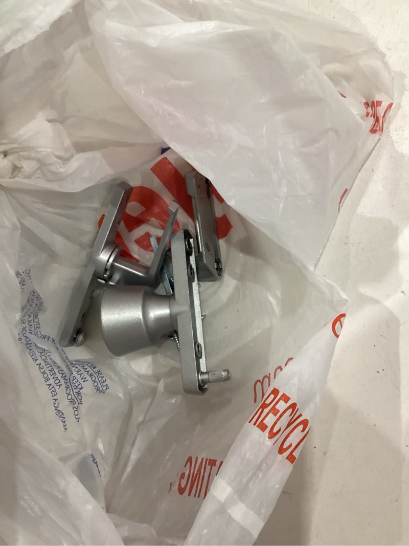 Condition photo showing As Is for wright products v670 universal knob latch, aluminum