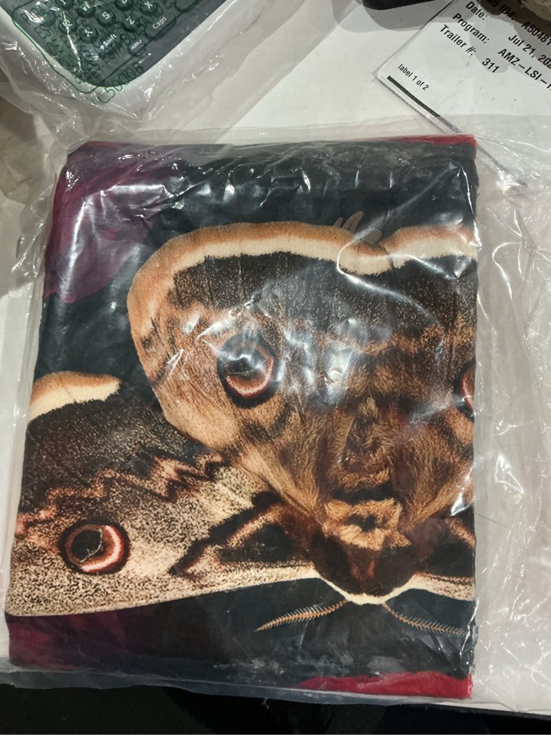 Condition photo showing Good Condition for waitpi boho celestial moon phase beach towel, magical tarot tree astrology beach towels oversized gi