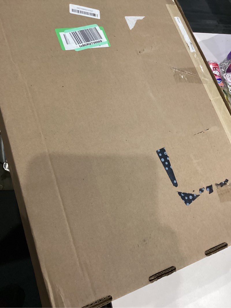 Condition photo showing Good Condition for Muddy Mat® Cloud K-9 Bed for Dogs & Cats, Soft & Relaxing Donut Dog Bed, Chenille Material, Removable Cover, Washable & Dryer Safe–Beige Small(25'x25') Small (25''X25'') Beige