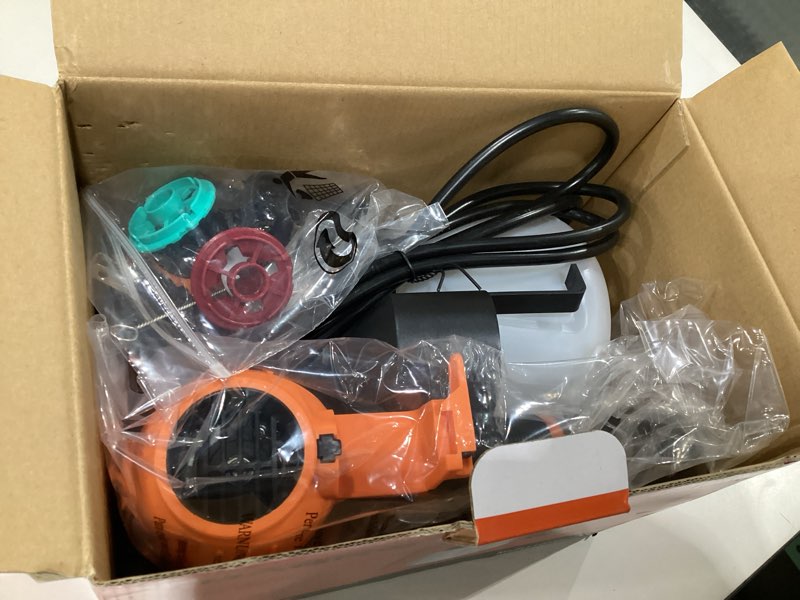 Condition photo showing Good Condition for TDAGRO Paint Sprayer 1200ML Container/4 Nozzles/3 Patterns, HVLP Electric Spray Paint Gun, Easy to Clean, Paint Sprayers for Home Interior and Exterior/Fence/Cabinets/Furniture/Walls/Ceiling, NOT TESTED